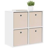  Strani šal s predalom Bela 68,5 x 32 x 67 cm, (5000233832) | Shoptok.si