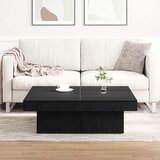  Kava Stol Crni hrast 90 x 90 x 28 cm Konstruirano drvo | shoptok.hr