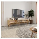 Hanah home tv polica elena sapphire oak rattan | ePonuda.com