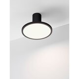 Nova Luce Mat črna aluminijasta LED stropna svetilka z upogljivo konstrukcijo Ekei – | Shoptok.si