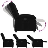  Naslonjač od tkanine crni | shoptok.hr