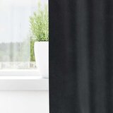  Zavjese za zamračivanje 2 kom. Tamnosiva 140 x 140 cm Baršun | shoptok.hr