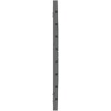  Zidno uzglavlje sivo 106 x 3 x 63 cm od masivne borovine | shoptok.hr