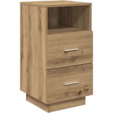 vidaXL Nočne omarice z 2 predaloma 2 kosa artisan hrast 36x36x68 cm | Shoptok.si