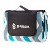 springos Piknik odeja 200 x 160 cm Cik cak, Zunanja odeja Pokrivalo za avto Brisača za plažo Podloga za sedež., (5000053448) Cene