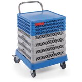 Hendi Kolica za korpe za mašine za pranje posuđa sa drškom, 575x545x(H)920mm | Eponuda.com