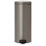 Brabantia kanta za smeće s pedalom newicon 30 l s plastičnim unutarnjim dijelom - platinum | shoptok.hr