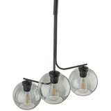  Luster na sajli CESAR 3xE27/15W/230V crna/zadimljeno siva | Eponuda.com