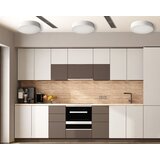 Toolight stropna svjetiljka plafon 40cm okrugla crna app642-3c | shoptok.hr