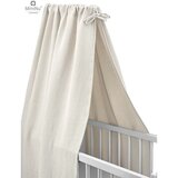 MimiNu Baldahin za dječji krevetić, kolijevku 45x200 cm Bež | shoptok.hr