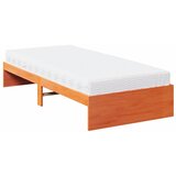  Dnevni krevet s madracem voštano smeđi 90 x 190 cm od borovine | shoptok.hr