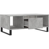  Stolić za kavu boja betona 90x50x36,5 cm konstruirano drvo | shoptok.hr