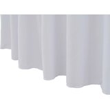  Rastezljive navlake za stol 2 kom duge 120 x 74 cm bijele | shoptok.hr