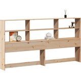 Maison Chic posteljno vzglavje - vzglavna omarica - nočna omarica s prostorom za shranjevanje 200 cm trdna borovina, (21712169) | Shoptok.si