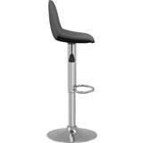 vidaXL Barski stolčki 2 kosa temno sivo blago, (20967736) | Shoptok.si