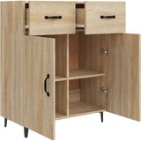  Komoda sonoma hrast 69,5x34x90 cm inženirski les, (20600752) | Shoptok.si