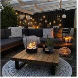Planika Chantico Glassfire - bio kamin 36,1x25,1 cm 2,5kW | Eponuda.com