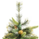  Umjetno božićno drvce sa šarkama i šiškama 240 cm | shoptok.hr