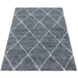 XXXL Preproga Z Visokim Florom Alvor, Siva, 280x370cm | Shoptok.si