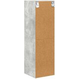 vidaXL Viseča omarica s polico Riga Betonsko siva 30 x 29,5 x 100 cm | Shoptok.si