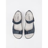 GOODIN Navy blue classic sandals for women | ePonuda.com