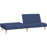  Kavč dvosed z ležiščem modro blago, (21038226) | Shoptok.si