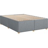 Boxspring krevet s madracem Svjetlosiva 140 x 200 cm Tkanina | shoptok.hr