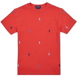 Polo Ralph Lauren Majice s kratkimi rokavi SS CN-KNIT SHIRTS-T-SHIRT Rdeča Cene