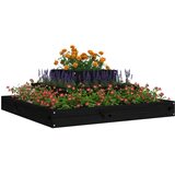  Sadilica crna 80 x 80 x 27 cm od masivne borovine | Eponuda.com