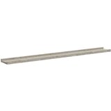  Zidne police 2 kom siva boja betona 100 x 9 x 3 cm | Eponuda.com