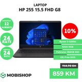 Garancija:12 mjeseci Laptop HP 255 15.5 FHD G8 R3-3250U 8GB 256GB SSD DOS | Eponuda.ba
