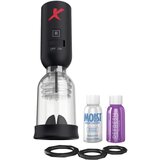 PDX Elite Tip Teazer - automatska sisaljka i vibrator za glavić (crni) | shoptok.hr