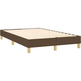  Box spring s madracem LED tamnosmeđi 120x200 cm tkanina | shoptok.hr
