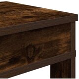 vidaXL Regal za čevlje dimljen hrast 60x30x98 cm inženirski les | Shoptok.si