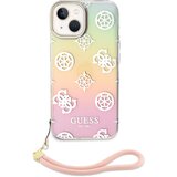 Guess Ohišje za Apple iPhone 15 Plus TPU Peony s trakom za roko, Ve?barvno, (21244193) Cene
