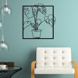 Wallity zidna dekoracija Store, 49x53cm, Crna | ePonuda.com