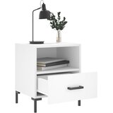  Noćni ormarići 2 kom bijeli 40x35x47,5 cm od konstruiranog drva | shoptok.hr