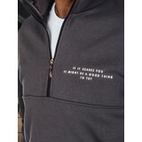 DStreet Bluza męska z nadrukiem grafitowa | Shoptok.si