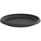  Krožni cvetlični pladenj 24 pcs Črna Ø 23,5 x 2,5 cm Plastika, (5000207332) | Shoptok.si