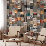  Tapeta - Wooden Inscription 49x1000 Samoljepljiva | shoptok.hr