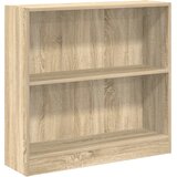  Polica za knjige sonoma hrast 80x24x75 cm izrađeno drvo | shoptok.hr