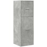 vidaXL Ormarić za lijekove boja betona 40x41x118 cm konstruirano drvo | shoptok.hr