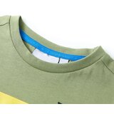  Dječja majica kratkih rukava svijetla kaki 104 | shoptok.hr