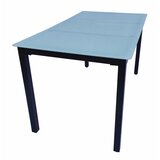 Gardenson Vrtna Miza Aluminij, Steklo, 140x80 | Shoptok.si