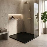 REA Bath Savoy akrilni tuš kad Black 80x80 | Shoptok.si