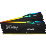 Kingston dimm DDR5 32GB 6800MT/s KF568C34BBAK2-32 fury beast black rgb xmp | ePonuda.com