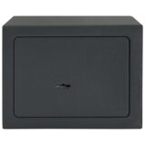 vidaXL kutija za sef s ključem tamnosiva 17x23x17 cm čelik | shoptok.hr
