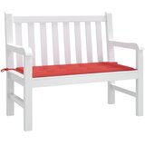  Jastuk za vrtnu klupu crveni 120x50x4 cm od tkanine Oxford | Eponuda.ba