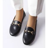 Gemre Lejeune Black Decorative Loafers | Shoptok.si