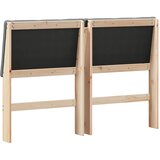  Tapecirani uzglavlje Tamno siva 150 cm Čvrsto borovo drvo | shoptok.hr